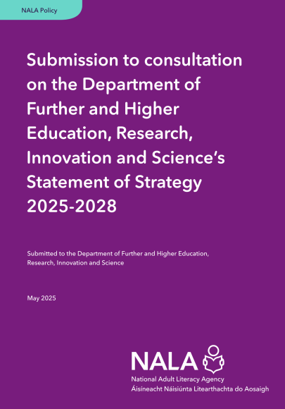 Submission to consultation on the Department of Further and Higher Education, Research, Innovation and Science’s Statement of Strategy 2025-2028