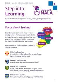 Cover of the 'Step into Learning' worksheet. Edition 1. June 2025