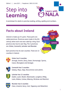Cover of the 'Step into Learning' worksheet. Edition 1. June 2025