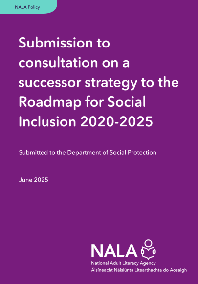 Submission to consultation on a successor strategy to the Roadmap for Social Inclusion 2020-2025