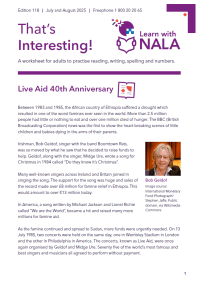 Cover of Thats Interesting Edition 118 July and August 2025