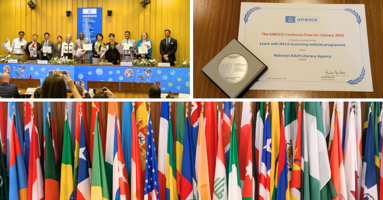 UNESCO Confucius prize - NALA winner - No text