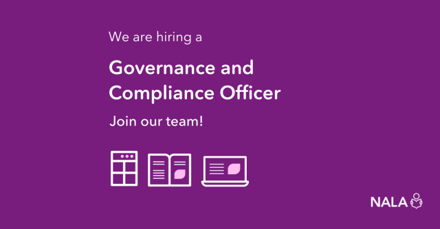 Governance and Compliance officer - hiring