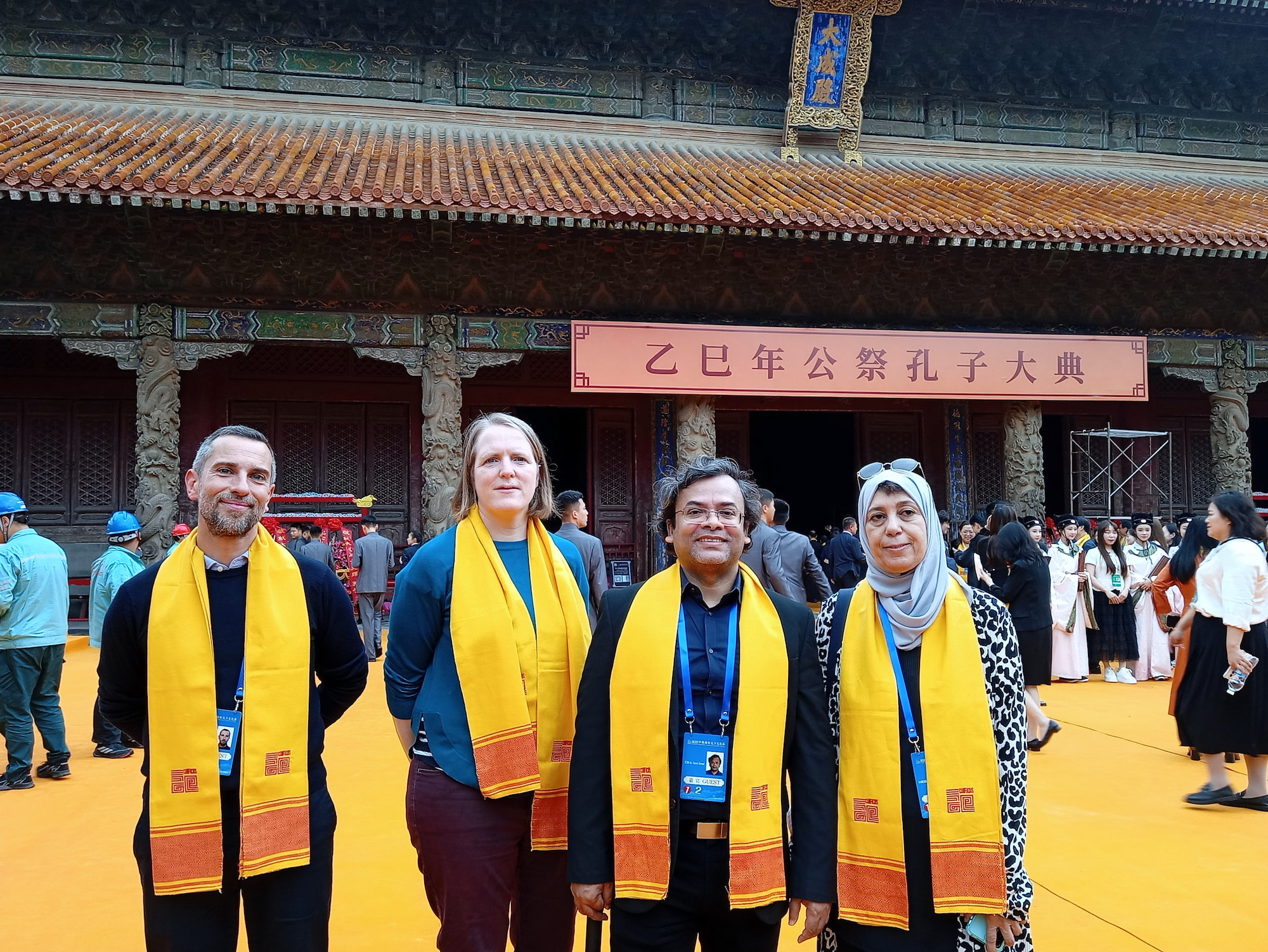 NALA visit to the Confucius Temple China