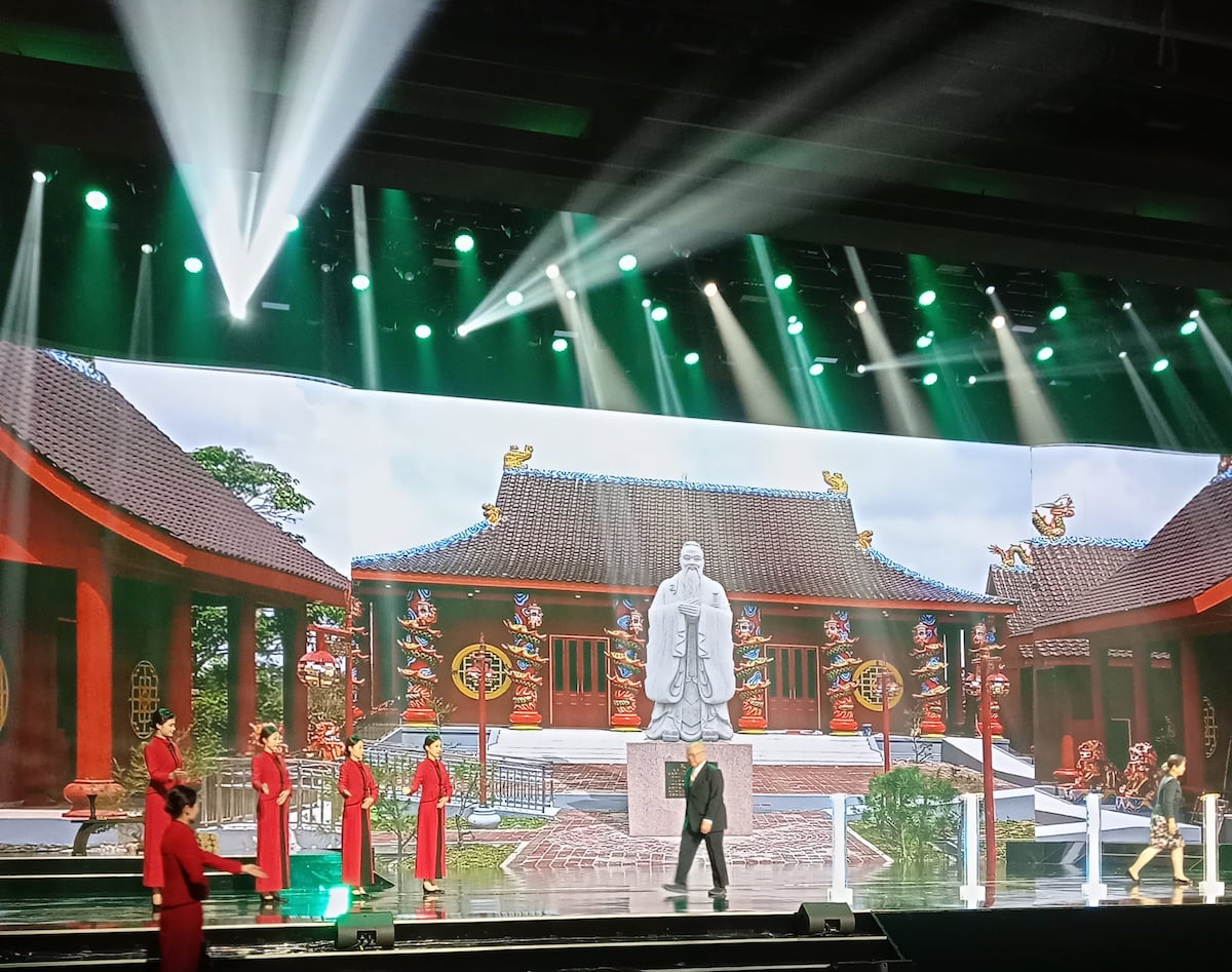 Opening ceremony of the International Confucius Culture Festival - stage
