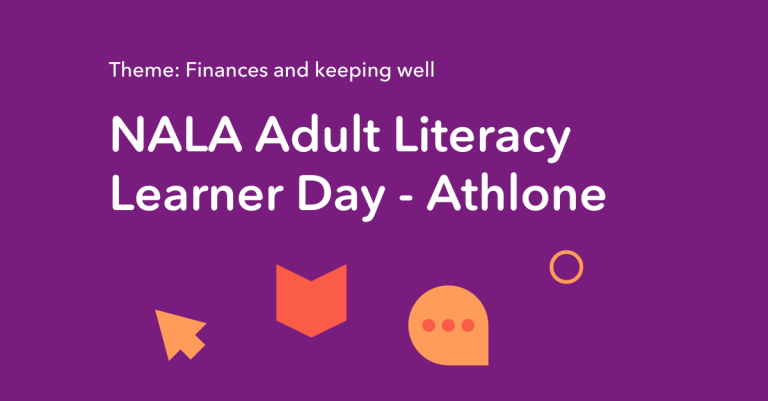 Event cover of the NALA Adult Literacy Learner Day Athlone 2026