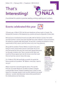 That's Interesting worksheet February 2026 cover