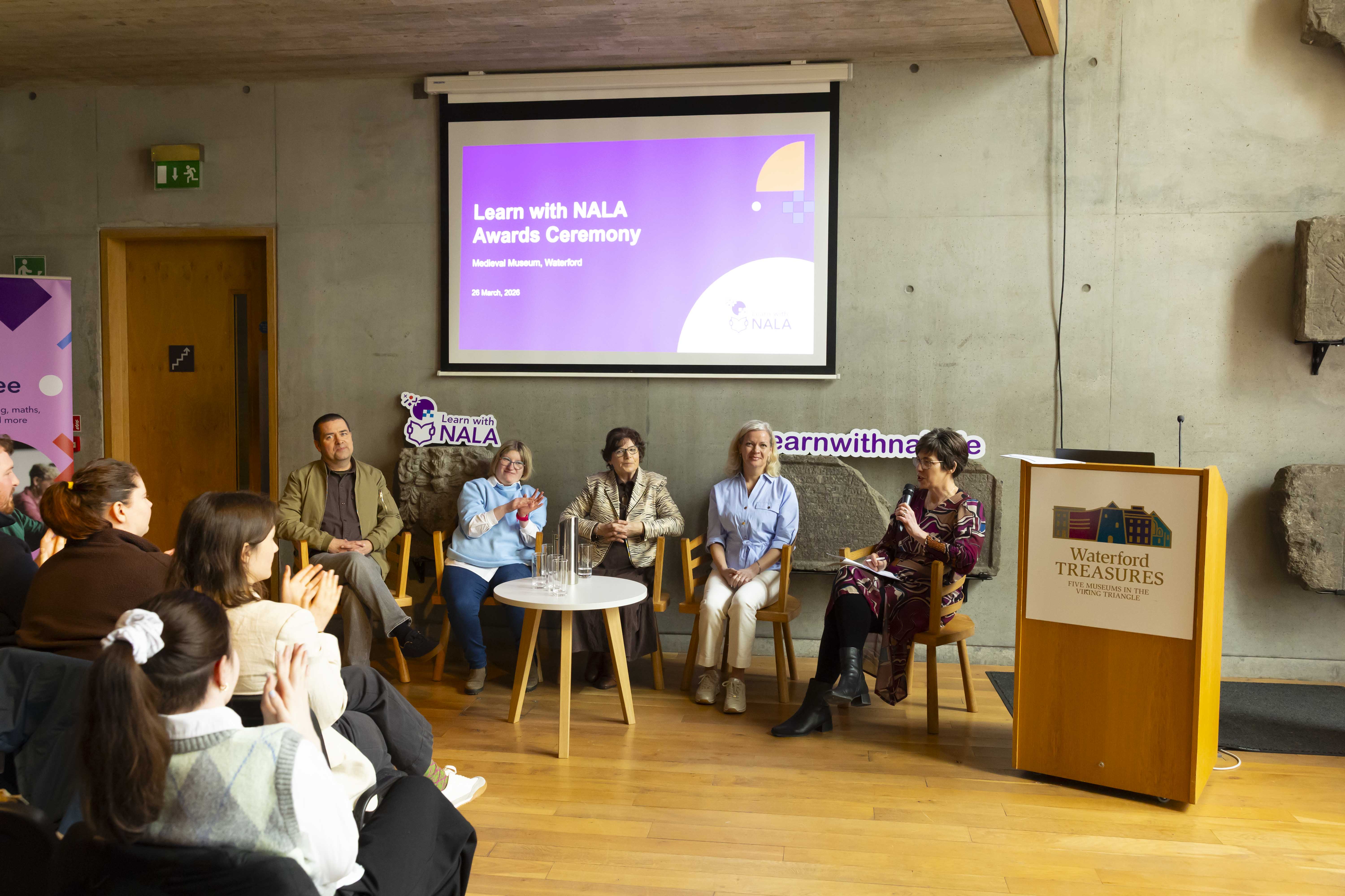 Learn with NALA Awards Ceremony Waterford 26 March 2026 - Panelists