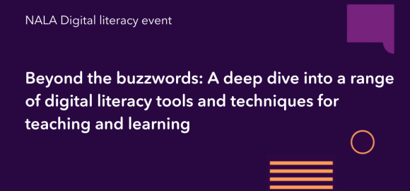 Event cover for NALA Digital Literacy event - 28 May 2026 , Beyond the Buzzwords
