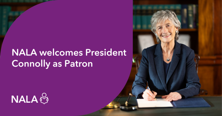 President of Ireland, Catherine Connolly patron of NALA