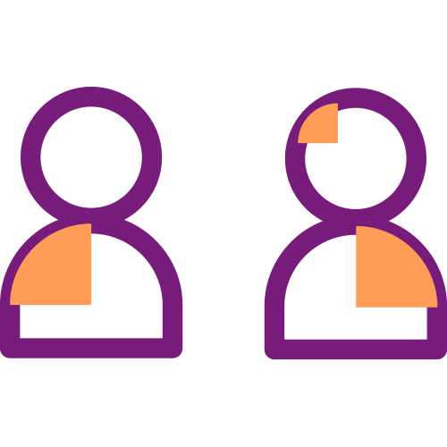 Two people
