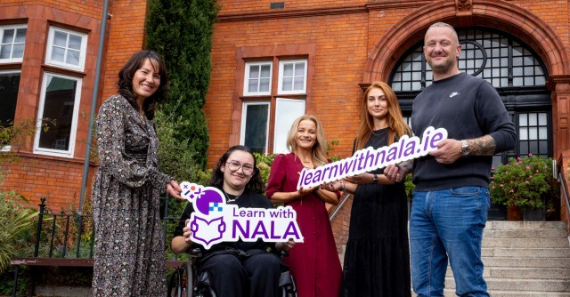 The panel of speakers for the Learn with NALA award ceremony