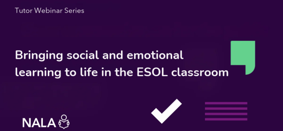 Tutor webinar series part 3 - ESOL