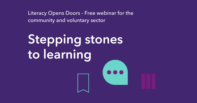 Literacy Opens Doors event: Stepping stones to learning